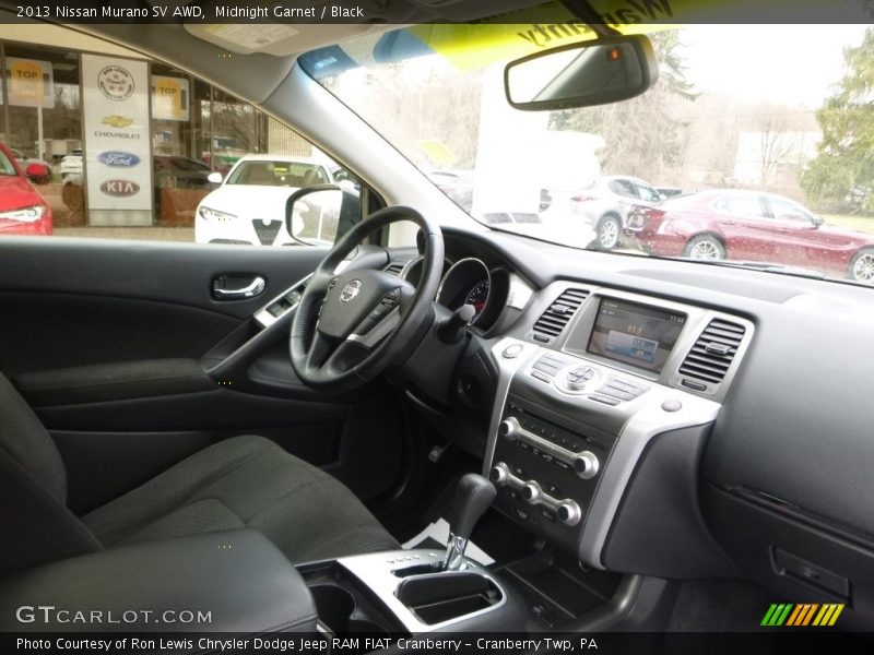 Midnight Garnet / Black 2013 Nissan Murano SV AWD