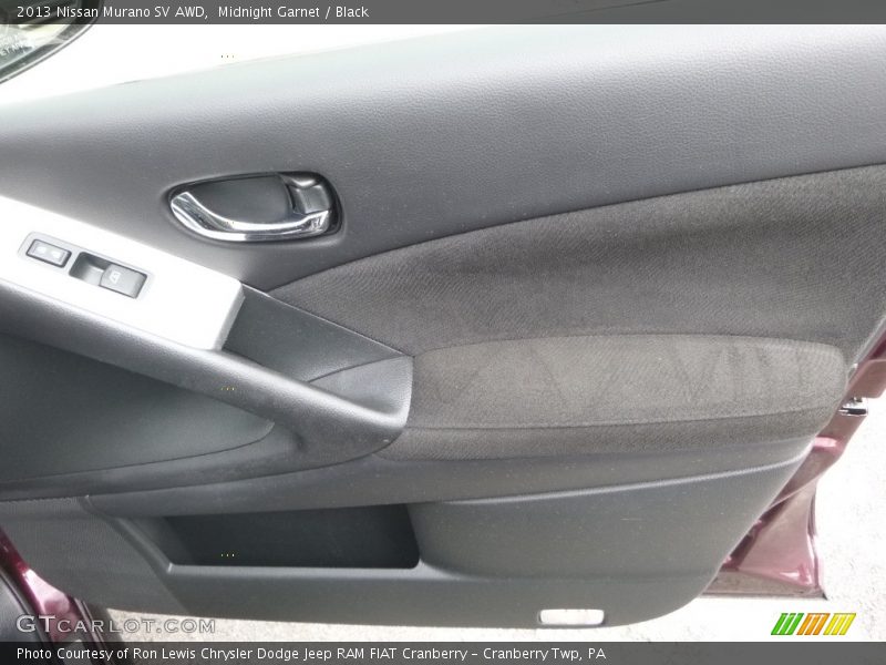 Midnight Garnet / Black 2013 Nissan Murano SV AWD