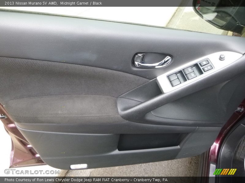 Midnight Garnet / Black 2013 Nissan Murano SV AWD
