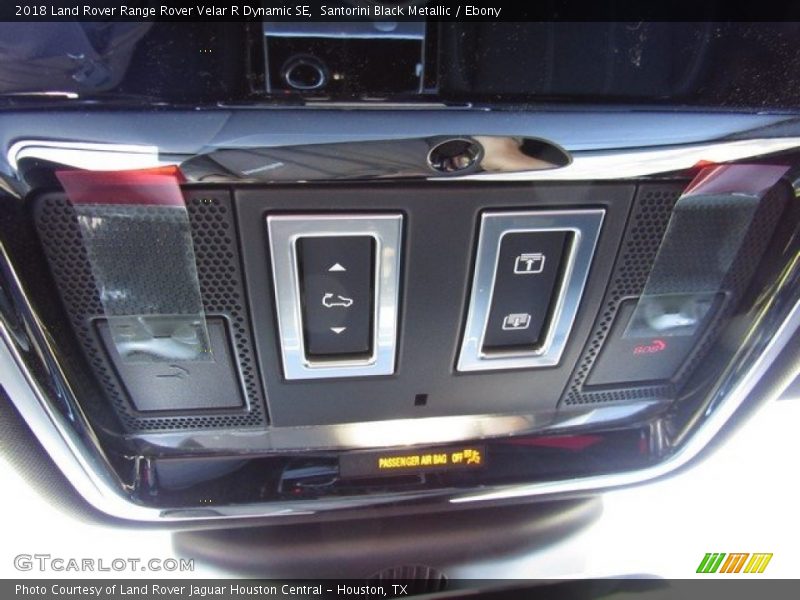 Santorini Black Metallic / Ebony 2018 Land Rover Range Rover Velar R Dynamic SE