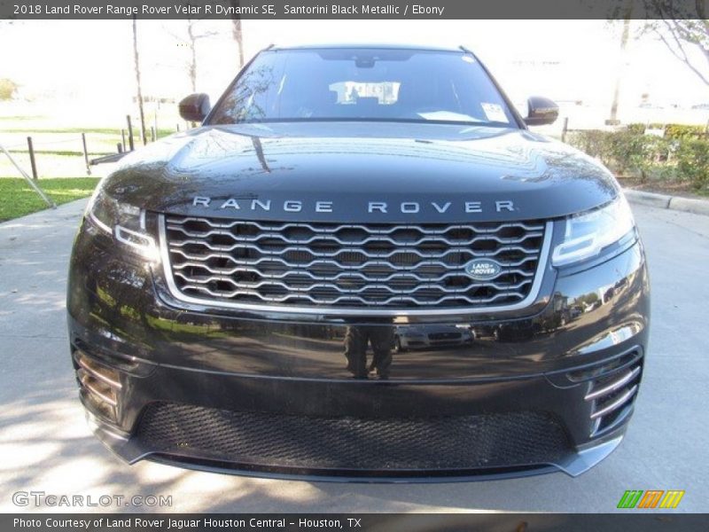Santorini Black Metallic / Ebony 2018 Land Rover Range Rover Velar R Dynamic SE