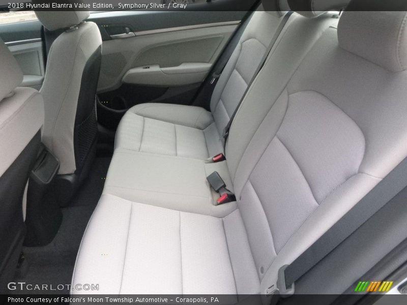Symphony Silver / Gray 2018 Hyundai Elantra Value Edition