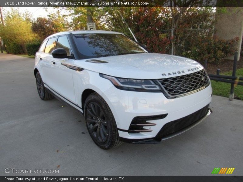 Yulong White Metallic / Ebony 2018 Land Rover Range Rover Velar R Dynamic SE