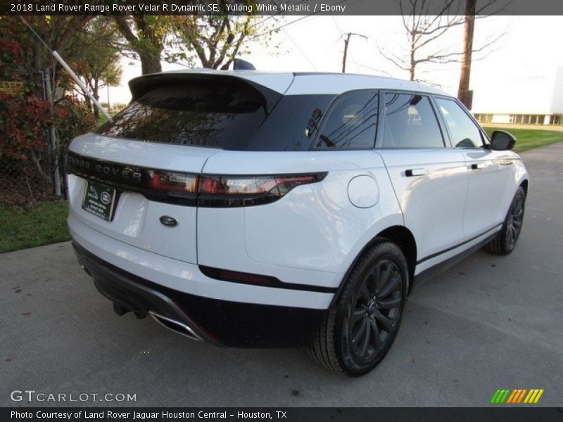 Yulong White Metallic / Ebony 2018 Land Rover Range Rover Velar R Dynamic SE