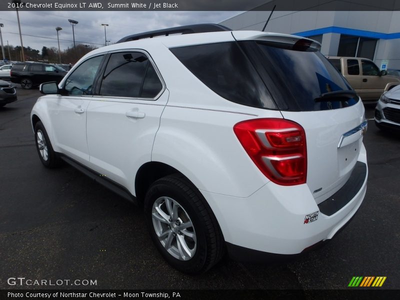 Summit White / Jet Black 2016 Chevrolet Equinox LT AWD