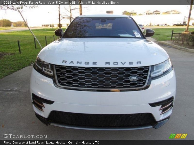 Yulong White Metallic / Ebony 2018 Land Rover Range Rover Velar R Dynamic SE