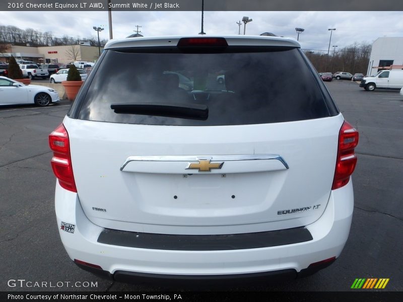 Summit White / Jet Black 2016 Chevrolet Equinox LT AWD