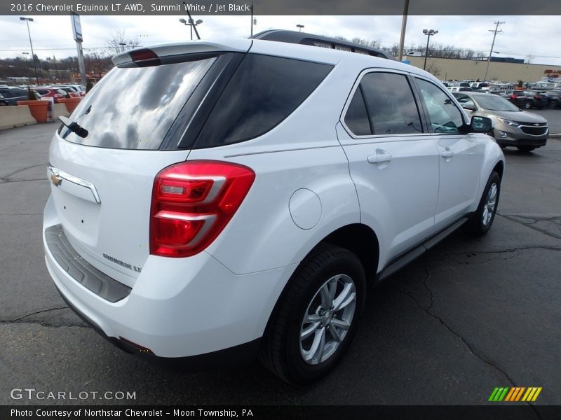 Summit White / Jet Black 2016 Chevrolet Equinox LT AWD