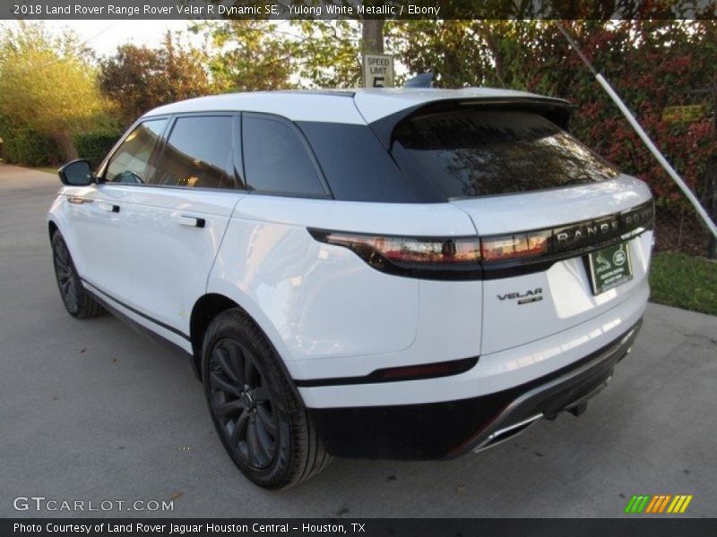 Yulong White Metallic / Ebony 2018 Land Rover Range Rover Velar R Dynamic SE