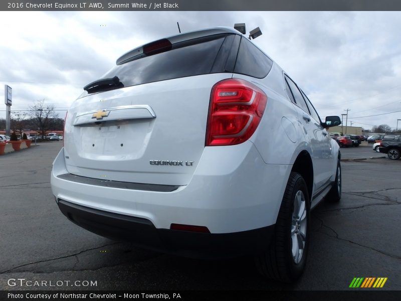 Summit White / Jet Black 2016 Chevrolet Equinox LT AWD
