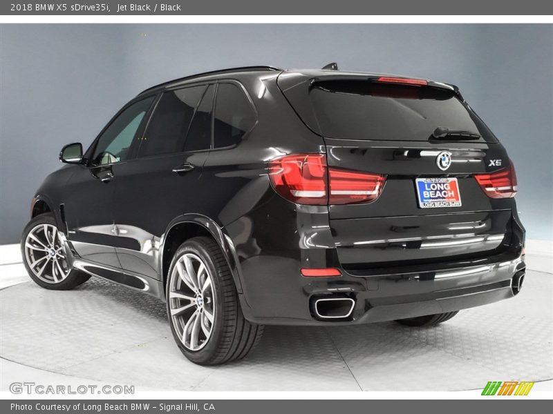 Jet Black / Black 2018 BMW X5 sDrive35i