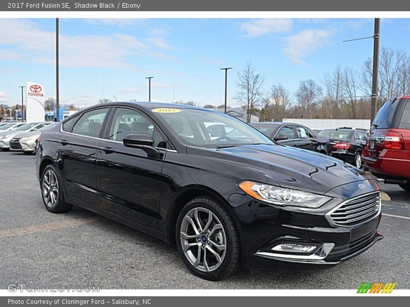 Shadow Black / Ebony 2017 Ford Fusion SE