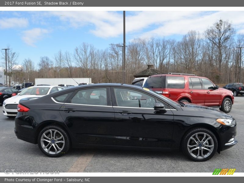 Shadow Black / Ebony 2017 Ford Fusion SE