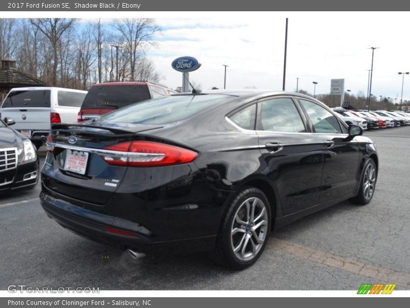 Shadow Black / Ebony 2017 Ford Fusion SE
