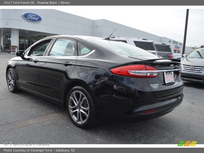 Shadow Black / Ebony 2017 Ford Fusion SE