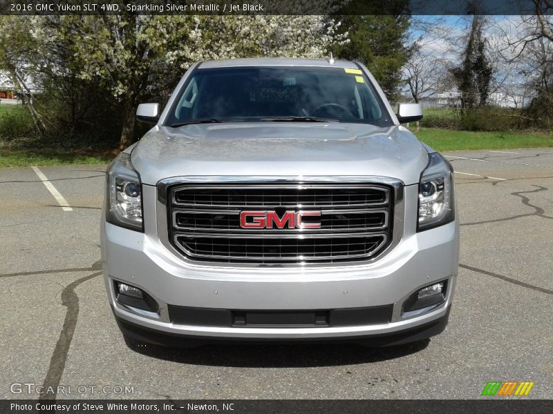 Sparkling Silver Metallic / Jet Black 2016 GMC Yukon SLT 4WD