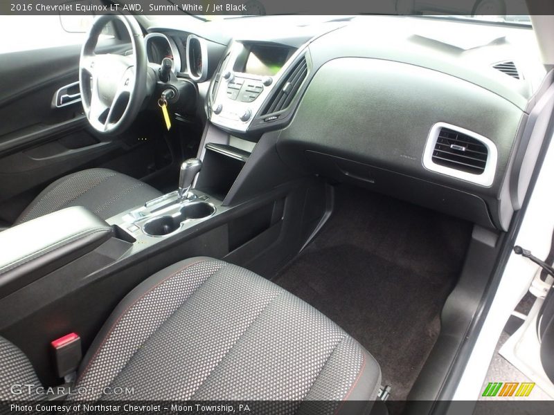 Summit White / Jet Black 2016 Chevrolet Equinox LT AWD