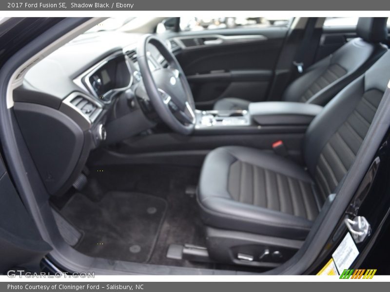 Shadow Black / Ebony 2017 Ford Fusion SE
