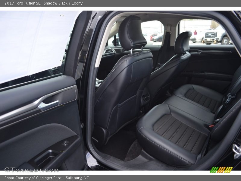 Shadow Black / Ebony 2017 Ford Fusion SE