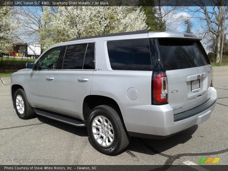 Sparkling Silver Metallic / Jet Black 2016 GMC Yukon SLT 4WD