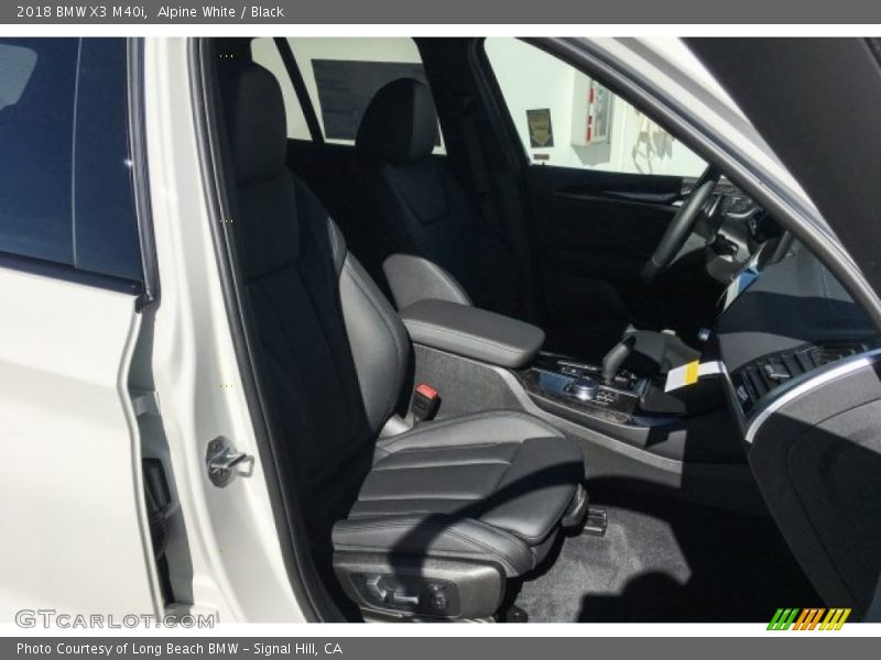 Alpine White / Black 2018 BMW X3 M40i