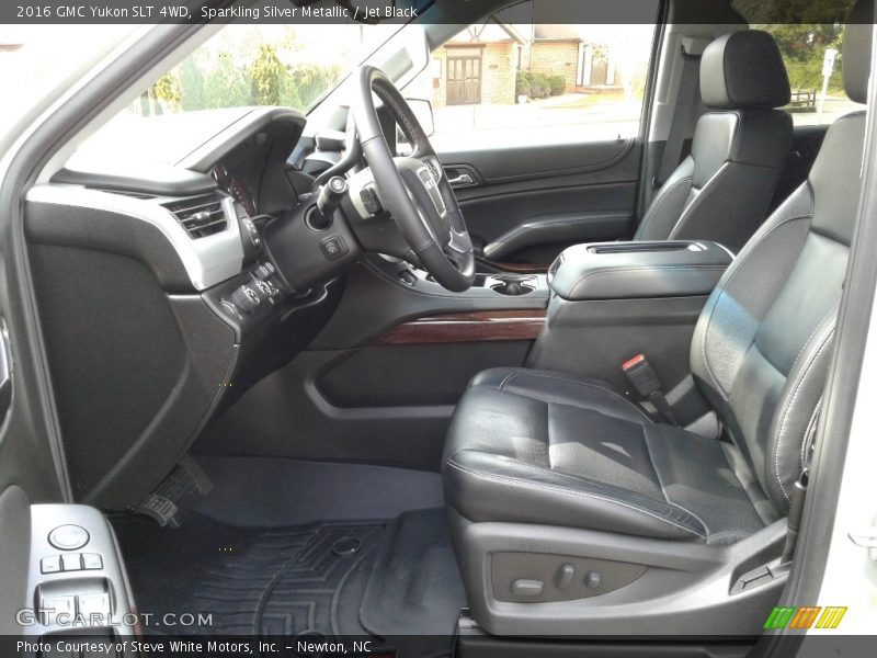 Sparkling Silver Metallic / Jet Black 2016 GMC Yukon SLT 4WD