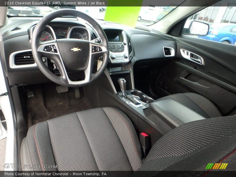 Summit White / Jet Black 2016 Chevrolet Equinox LT AWD