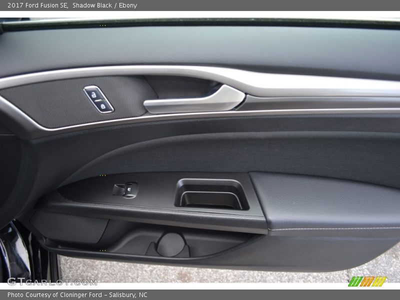 Shadow Black / Ebony 2017 Ford Fusion SE