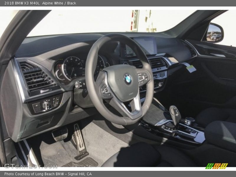 Alpine White / Black 2018 BMW X3 M40i