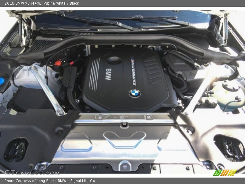 Alpine White / Black 2018 BMW X3 M40i