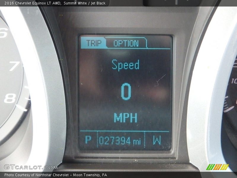 Summit White / Jet Black 2016 Chevrolet Equinox LT AWD