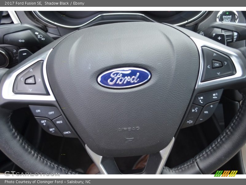 Shadow Black / Ebony 2017 Ford Fusion SE