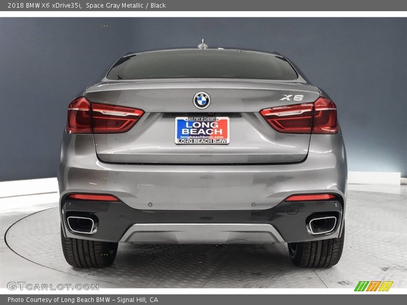 Space Gray Metallic / Black 2018 BMW X6 xDrive35i