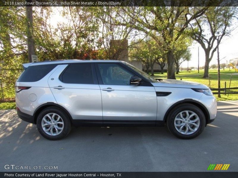 Indus Silver Metallic / Ebony/Ebony 2018 Land Rover Discovery SE