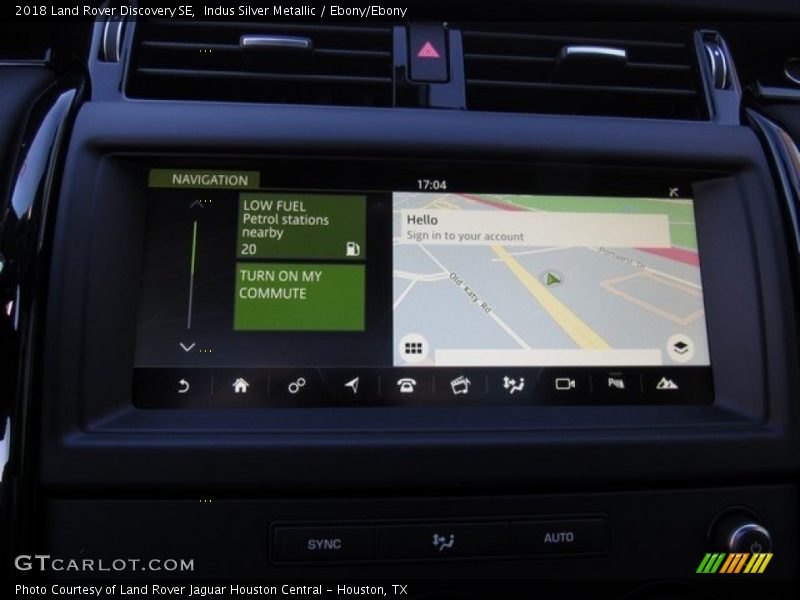 Indus Silver Metallic / Ebony/Ebony 2018 Land Rover Discovery SE