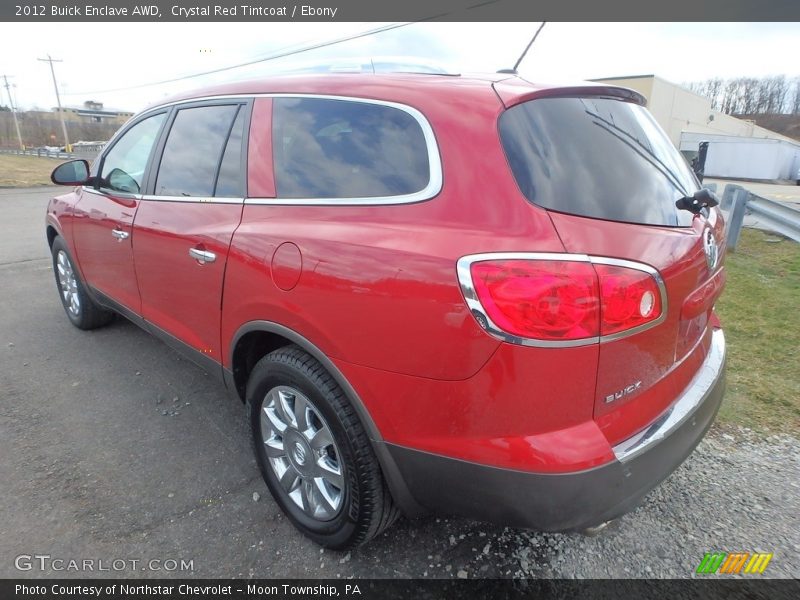 Crystal Red Tintcoat / Ebony 2012 Buick Enclave AWD