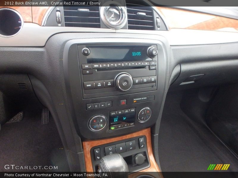 Crystal Red Tintcoat / Ebony 2012 Buick Enclave AWD