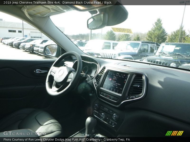 Dashboard of 2019 Cherokee Trailhawk Elite 4x4