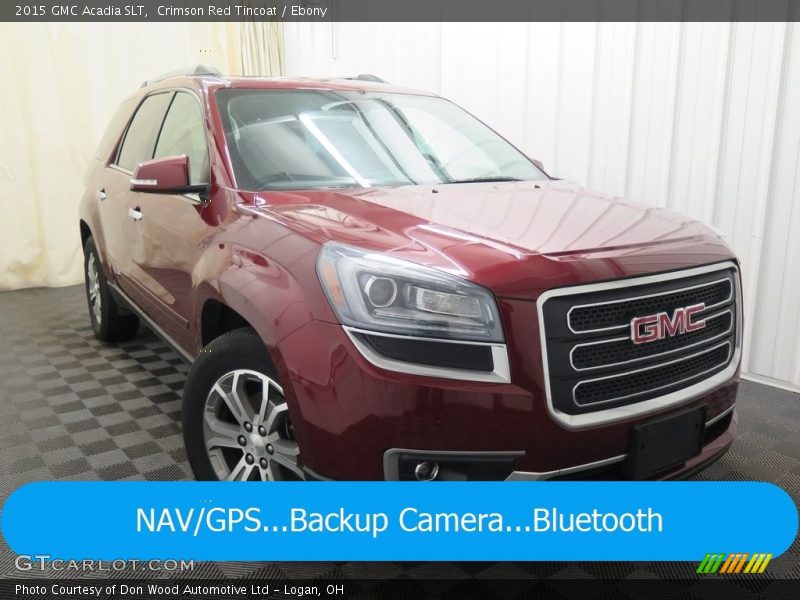Crimson Red Tincoat / Ebony 2015 GMC Acadia SLT