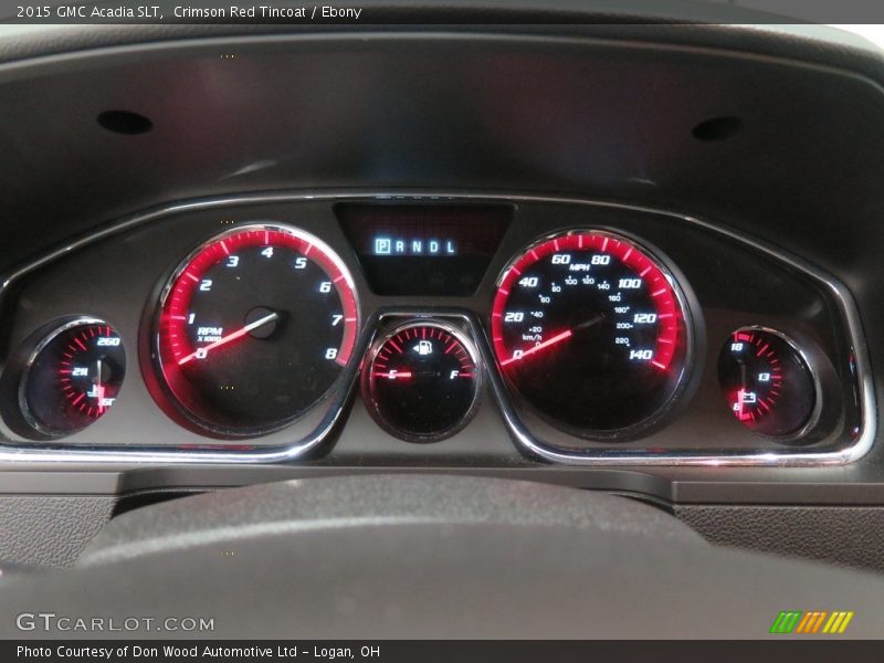 Crimson Red Tincoat / Ebony 2015 GMC Acadia SLT