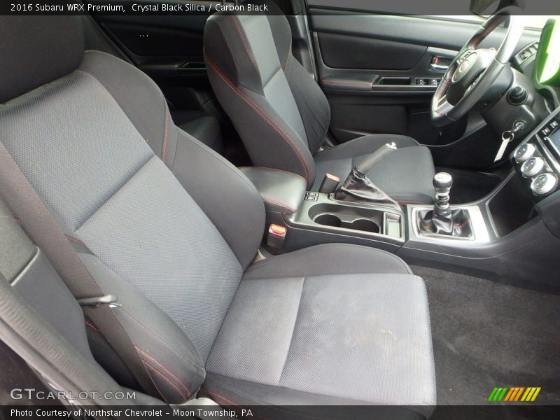 Crystal Black Silica / Carbon Black 2016 Subaru WRX Premium