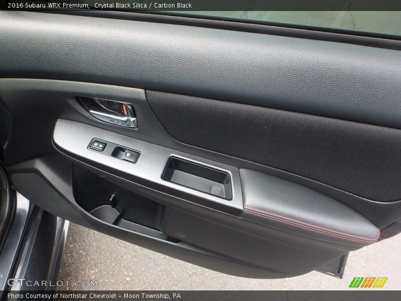 Crystal Black Silica / Carbon Black 2016 Subaru WRX Premium