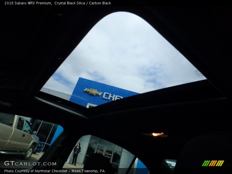Crystal Black Silica / Carbon Black 2016 Subaru WRX Premium