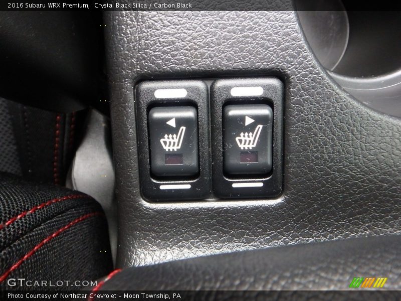 Crystal Black Silica / Carbon Black 2016 Subaru WRX Premium