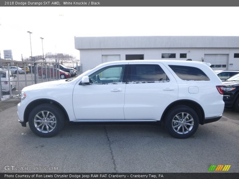 White Knuckle / Black 2018 Dodge Durango SXT AWD