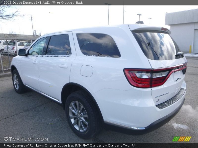 White Knuckle / Black 2018 Dodge Durango SXT AWD