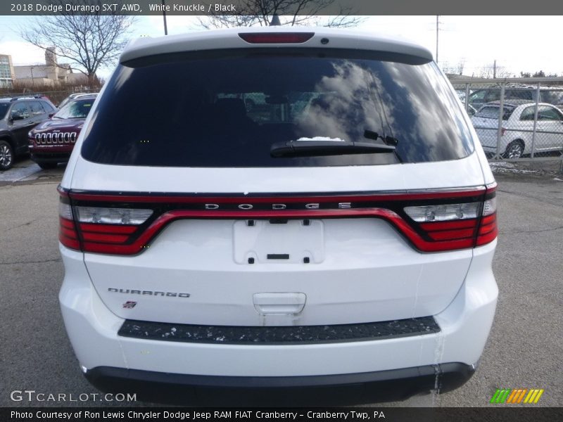 White Knuckle / Black 2018 Dodge Durango SXT AWD