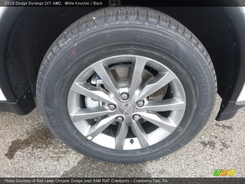 White Knuckle / Black 2018 Dodge Durango SXT AWD