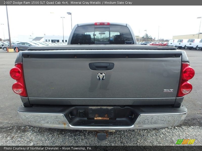 Mineral Gray Metallic / Medium Slate Gray 2007 Dodge Ram 1500 SLT Quad Cab 4x4