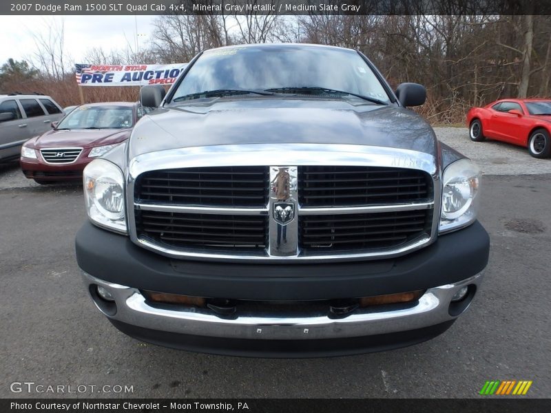 Mineral Gray Metallic / Medium Slate Gray 2007 Dodge Ram 1500 SLT Quad Cab 4x4